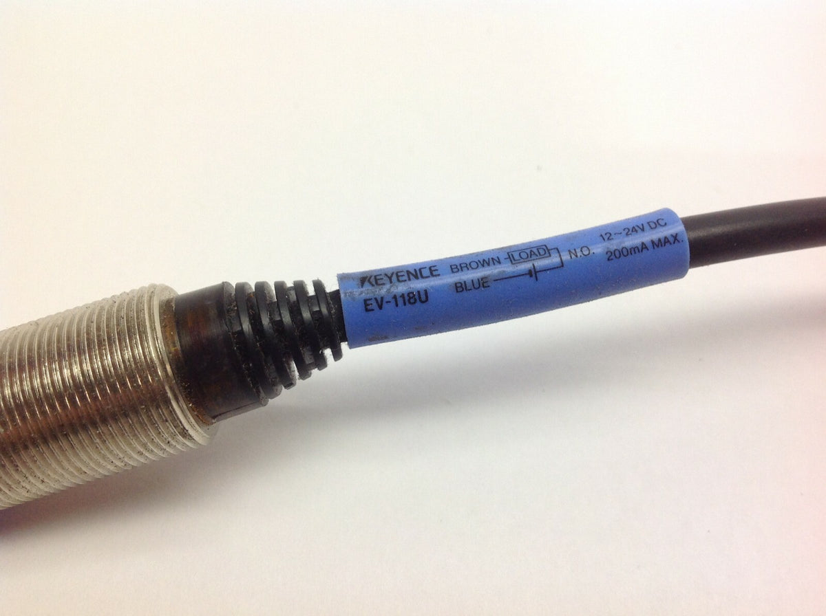 Keyence EV-118U Proximity Sensor 12-24VDC - Maverick Industrial Sales