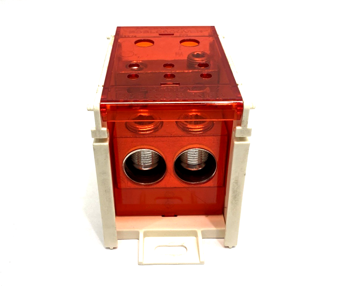 BDBLCS6R1FS | Burndy 1-Pole Finger-Safe Power Distribution Block 600V 760A - New – Open box - Maverick Industrial Sales