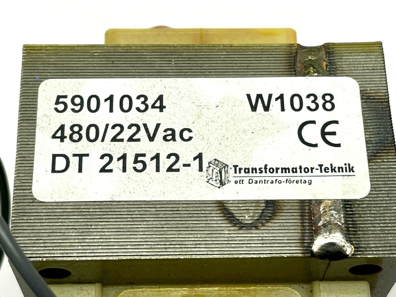 Transformator Teknik DT 21512-1 Transformer 480/22VAC 5901034 - Maverick Industrial Sales