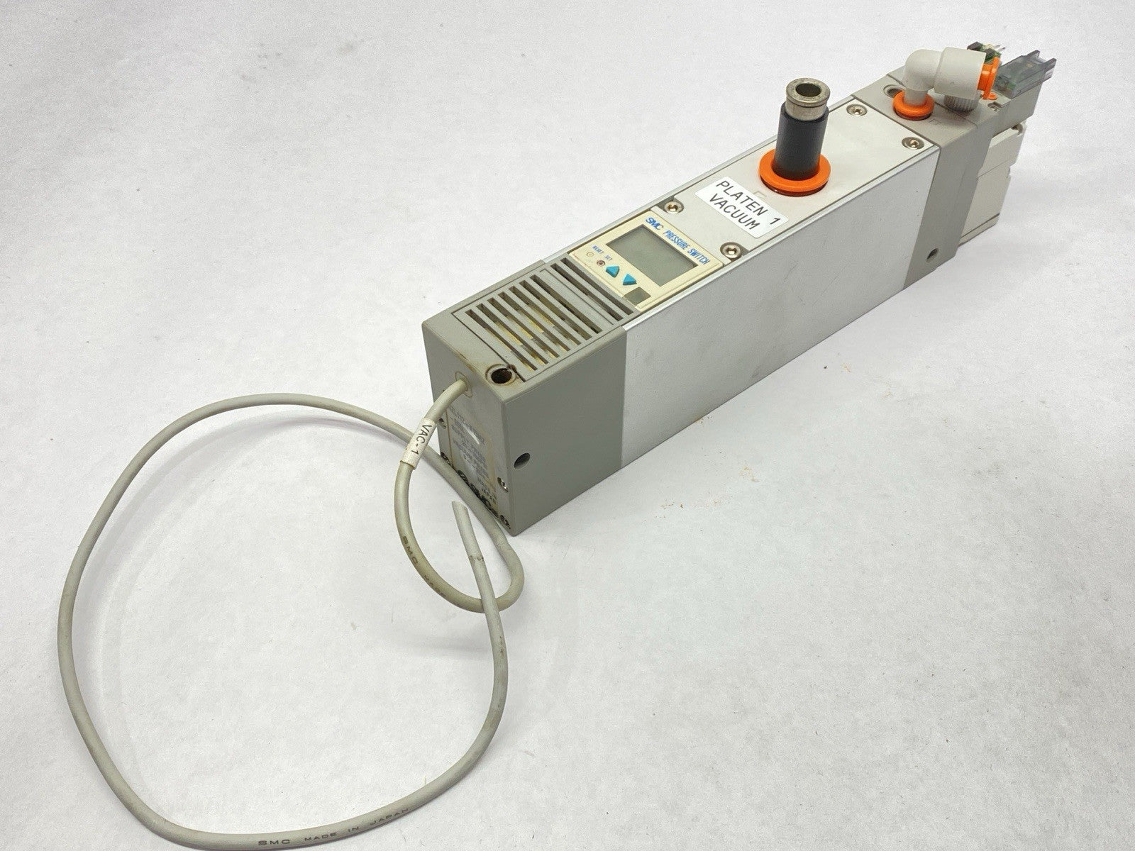 NZL112-K15MZ-E65L | SMC Multi-Stage Vacuum Ejector - For parts or not working - Maverick Industrial Sales