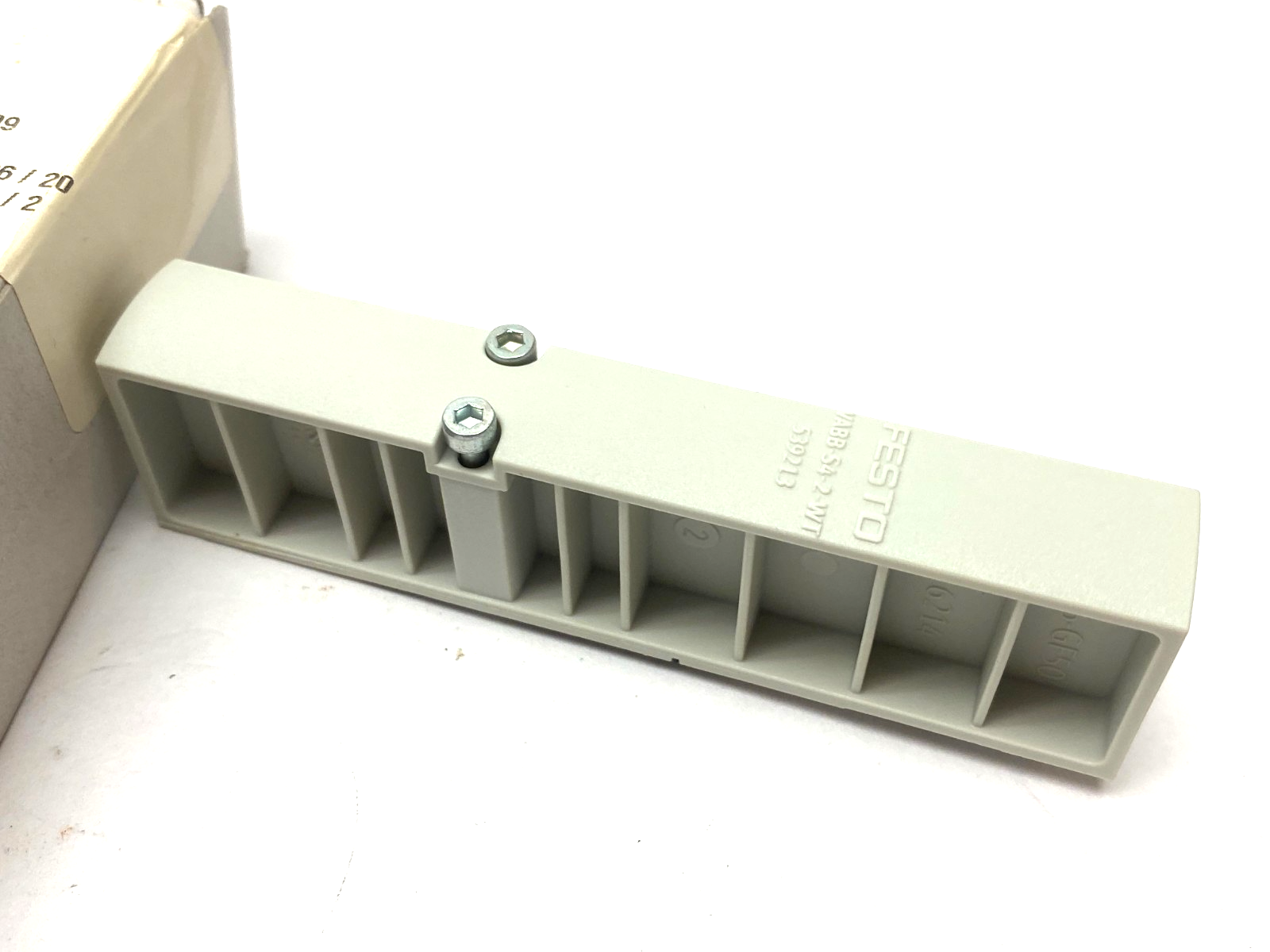 Festo VABB-S4-2-WT Manifold Blank Cover Plate 539213 - Maverick Industrial Sales