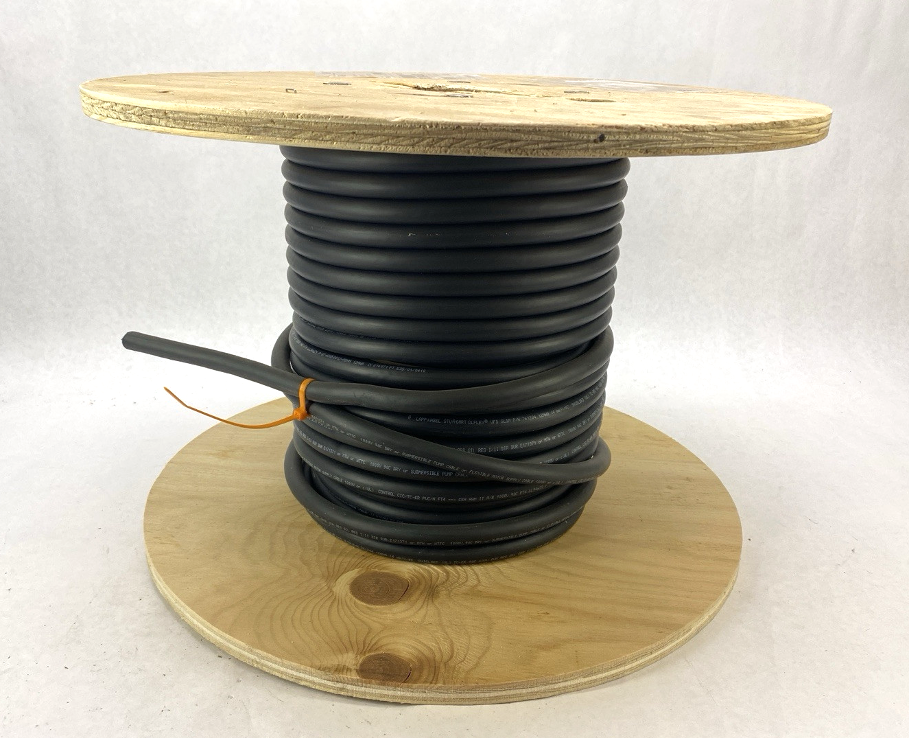 LAPP 761204 Cable OLFLEX VFD SLIM 4G4 12/4C 86.0 FT 4C 12 AWG Black - Maverick Industrial Sales