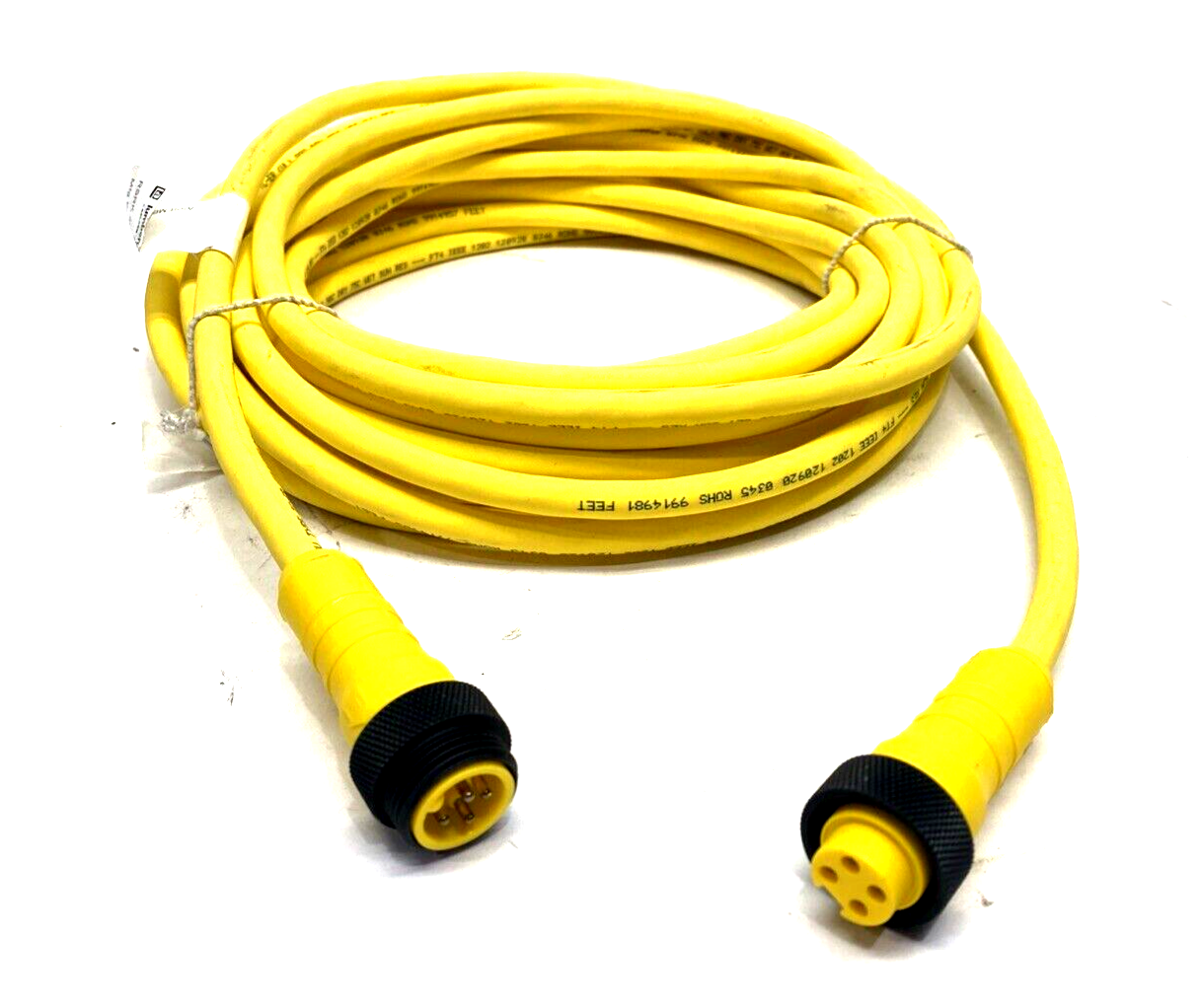 Lumberg Automation RSRK 40-839/10M Cordset 7/8" 4-Pin M-F 10m 500003212 - Maverick Industrial Sales