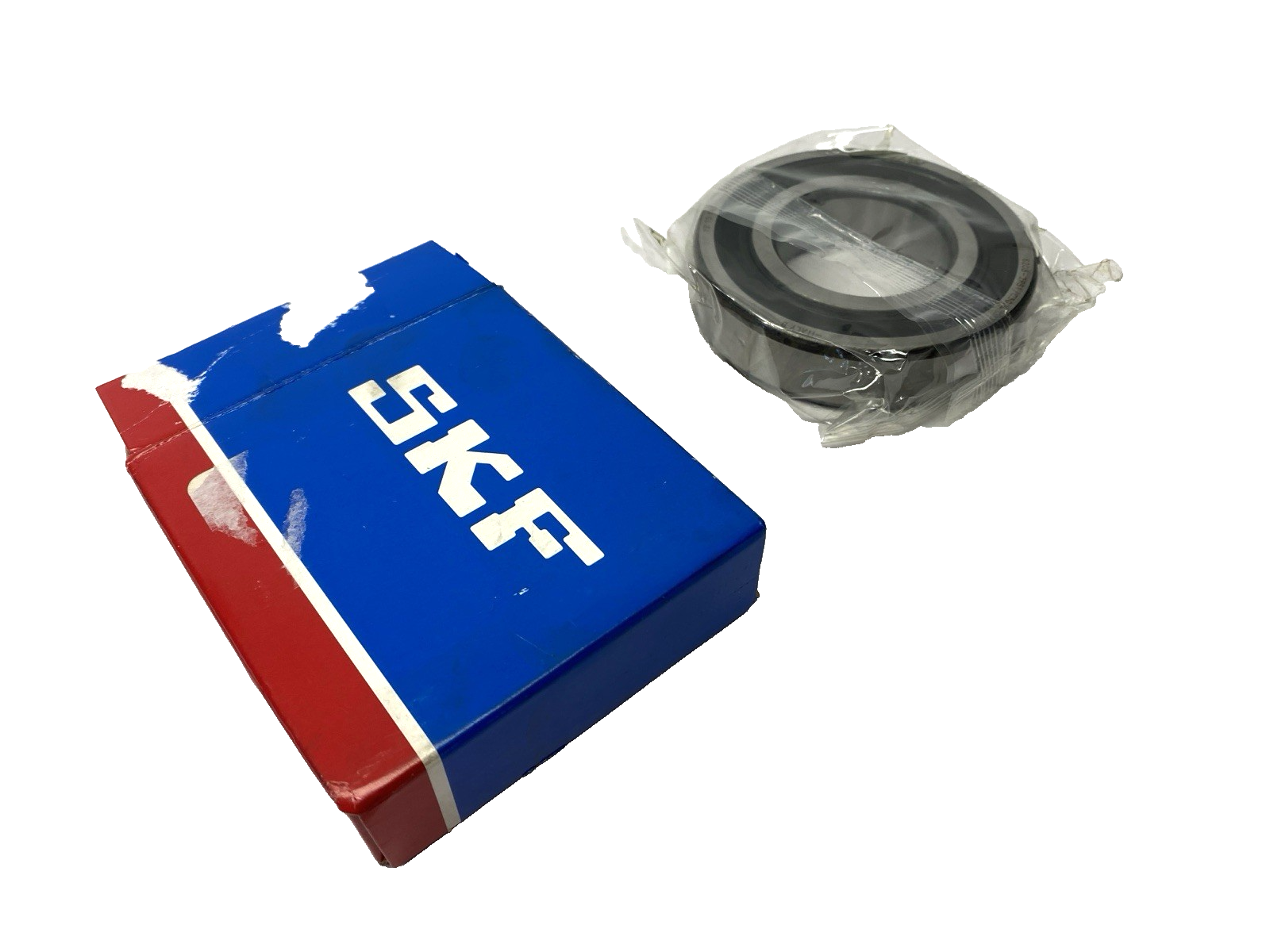 6208 2RSJEM | SKF Deep Groove Ball Bearing 40mm Bore 18mm Width 80mm OD - New – Open box - Maverick Industrial Sales