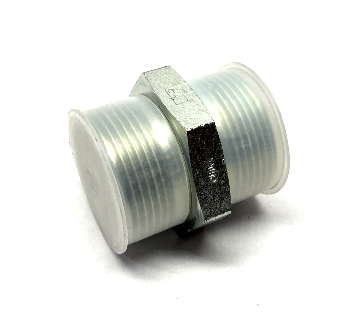Brennan Inc. 9022-20-20 Male BSPP Nipple Adapter 1-1/4" x 1-1/4" - Maverick Industrial Sales