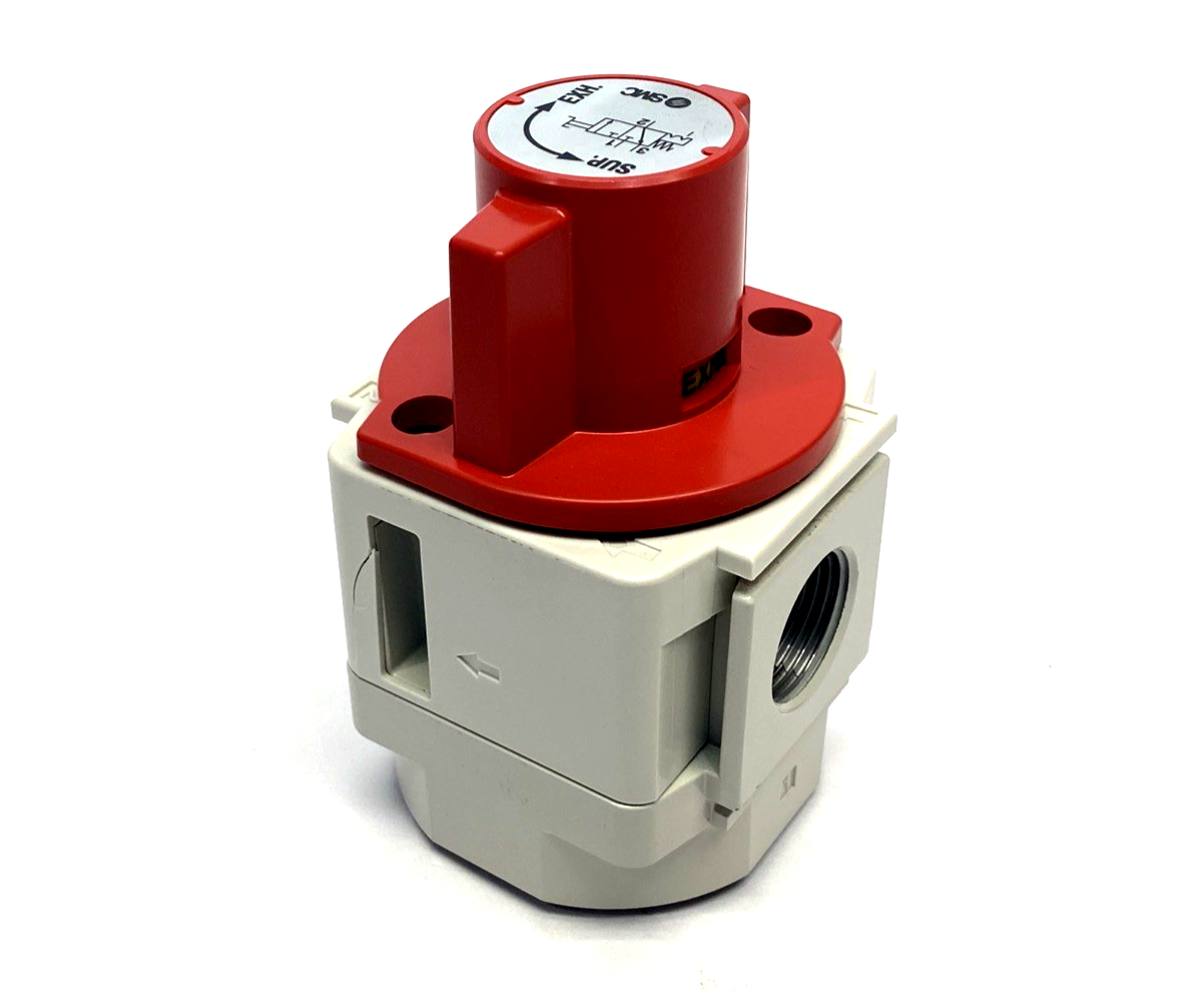 SMC VHS40-06-D Pneumatic Pressure Relief Valve 3/4" Port - Maverick Industrial Sales