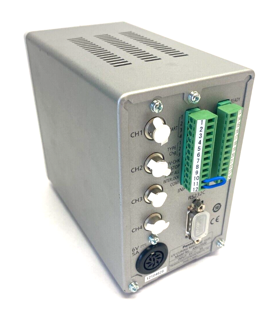 Panasonic ANUJ3500 Aicure LED Spot Type UV Curing Machine 4-Channel UJ35 - Maverick Industrial Sales