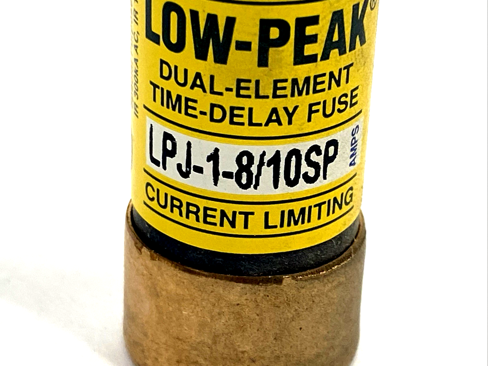 Bussmann LPJ-1-8/10SP Class J Current-Limiting Fuse, 1.8A 600VAC 300VDC LOT OF 4 - Maverick Industrial Sales