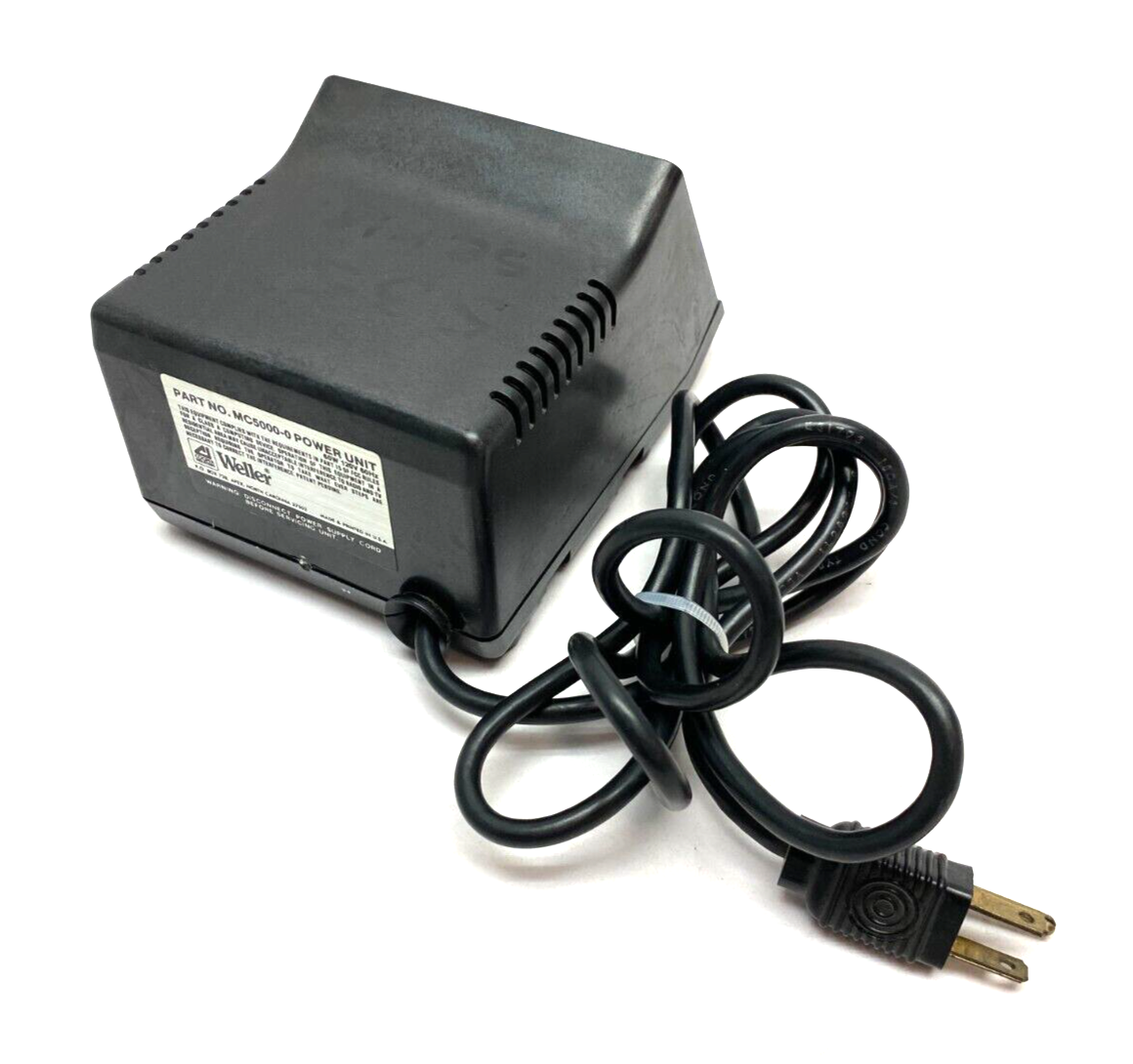 Weller MC5000 Soldering Station Power Unit 120V For use with EC1302 & EC1201 - Maverick Industrial Sales