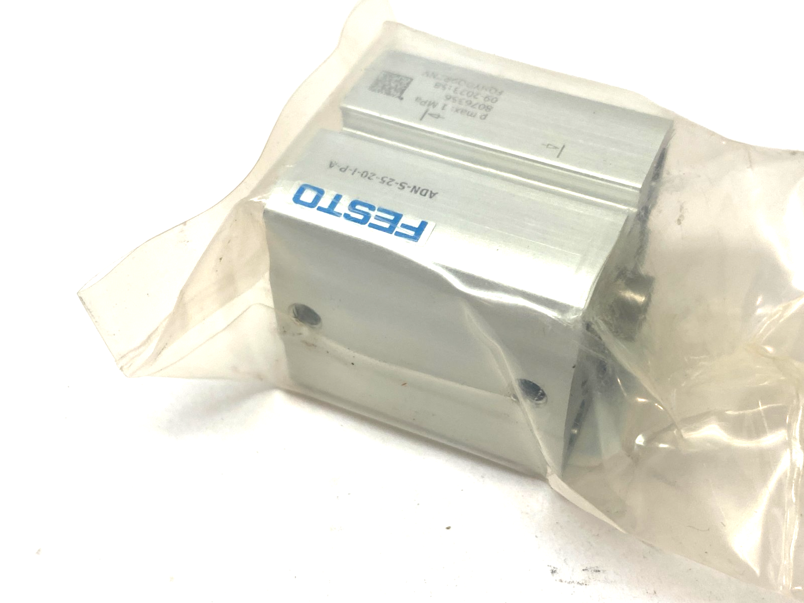 Festo ADN-S-25-20-I-P-A Compact Cylinder Dbl-Acting 20mm Stroke 8076356 - Maverick Industrial Sales