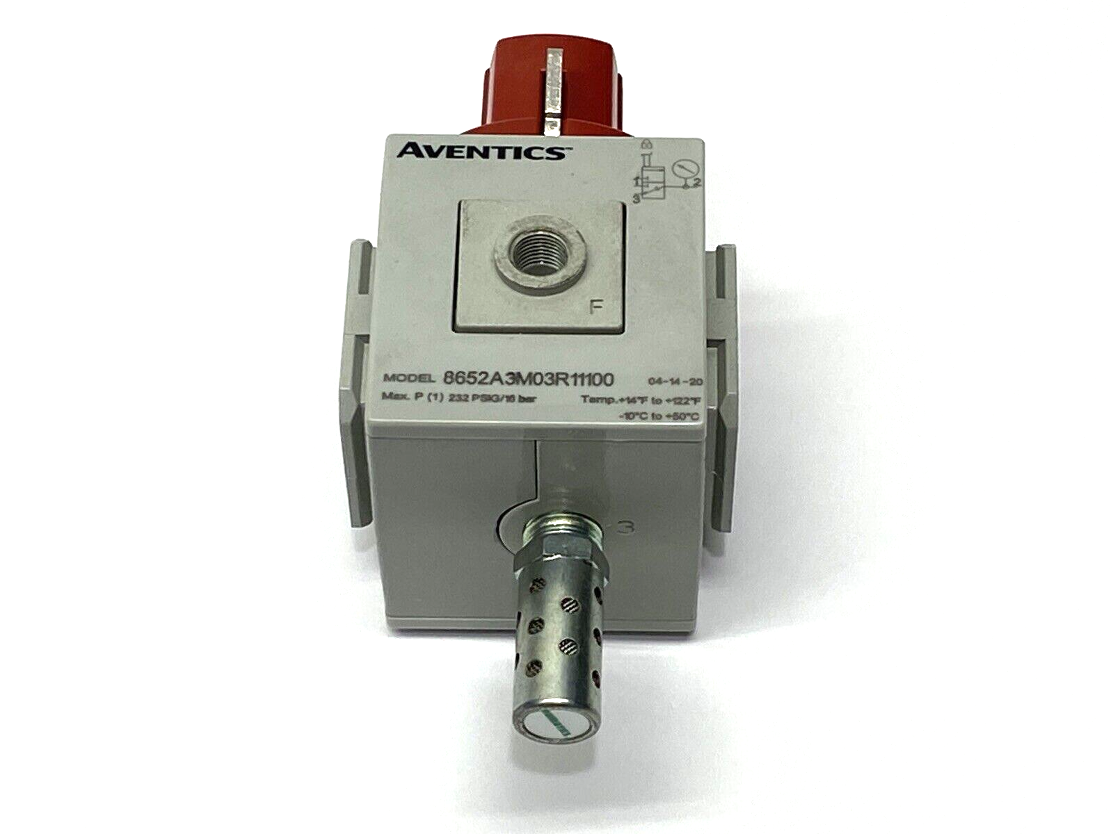 Aventics 8652A3M03R11100 Pneumatic Shut-Off Valve - Maverick Industrial Sales