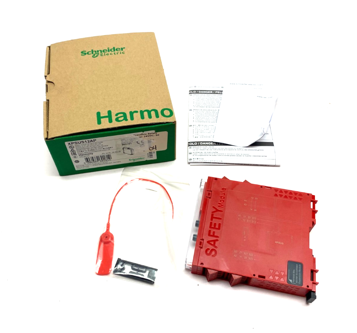 Schneider Electric XPSUS12AP Harmony XPSU Safety Module Cat 4 - Maverick Industrial Sales