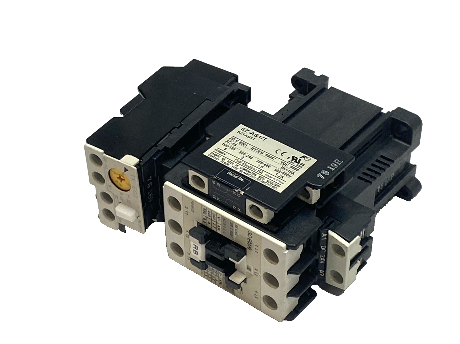 Fuji SC-E03/G Motor Starter Contactor & Overload TK-E02 - Maverick Industrial Sales