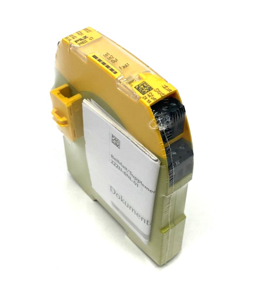 Pilz 750107 Sigma Safety Expansion Contact Relay PNOZ s7 24VDC 4 n/o 1 n/c - Maverick Industrial Sales