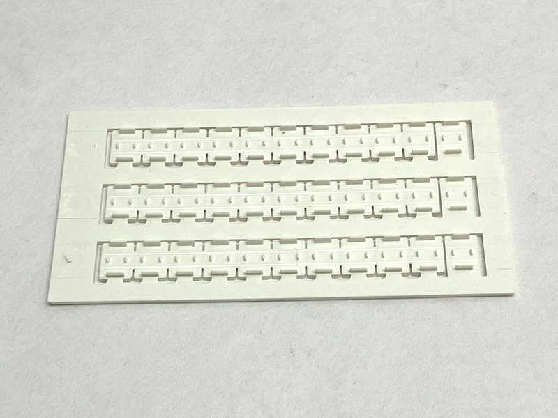 ABB 1SNA234600R1000 Terminal Block Marker Sheet of 30 RC810TT LOT OF 10 - Maverick Industrial Sales