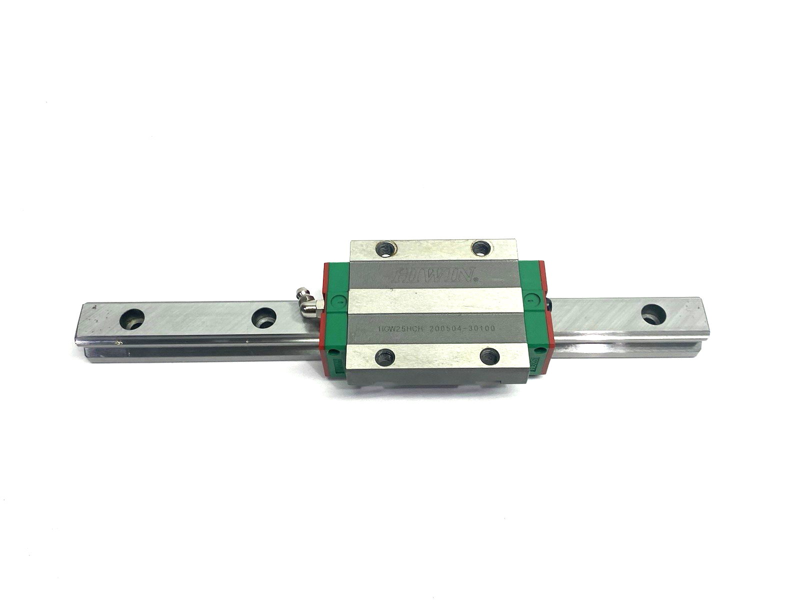 HGW-25-HC-1T290-Z0-C | Hiwin Linear Guideway Block and Rail, 1-Block, 290mm Rail - Used - Maverick Industrial Sales