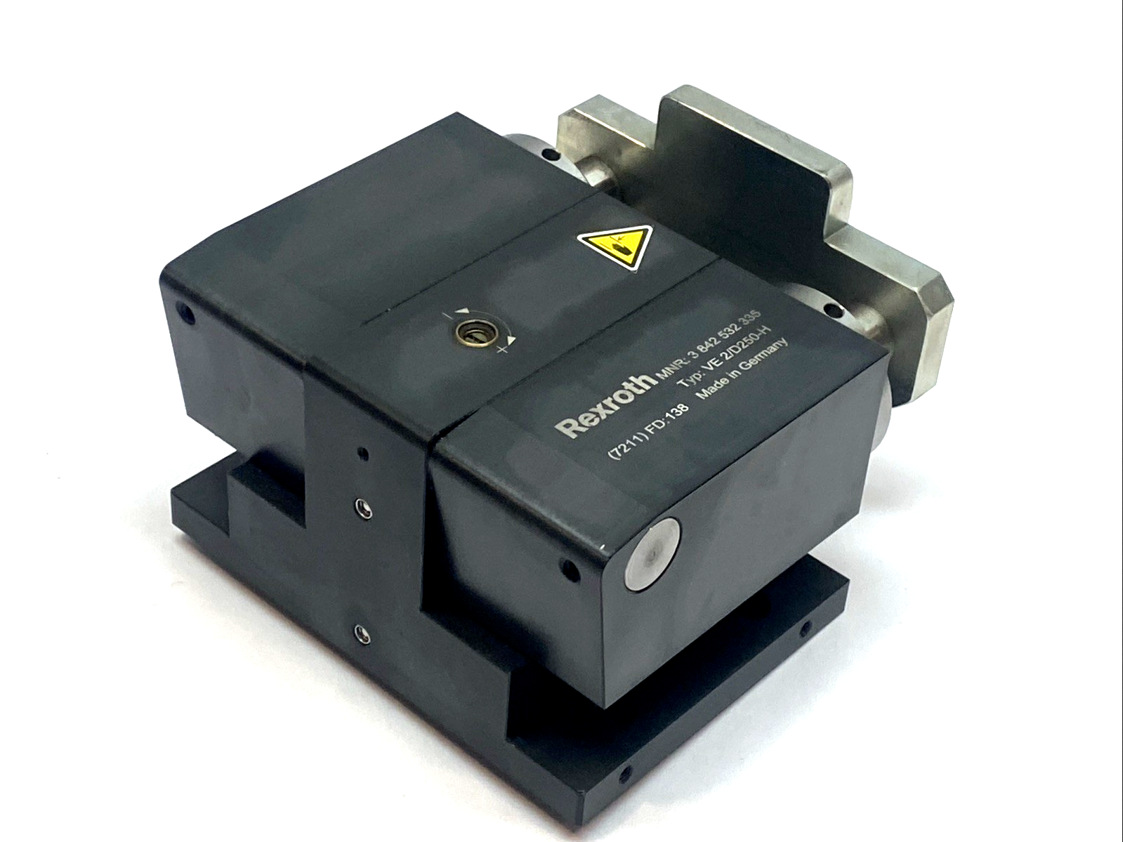 3842532335 | Bosch Rexroth Stop Gate Cylinder VE2/D250-H Pneumatic Conveyor- Used - Maverick Industrial Sales