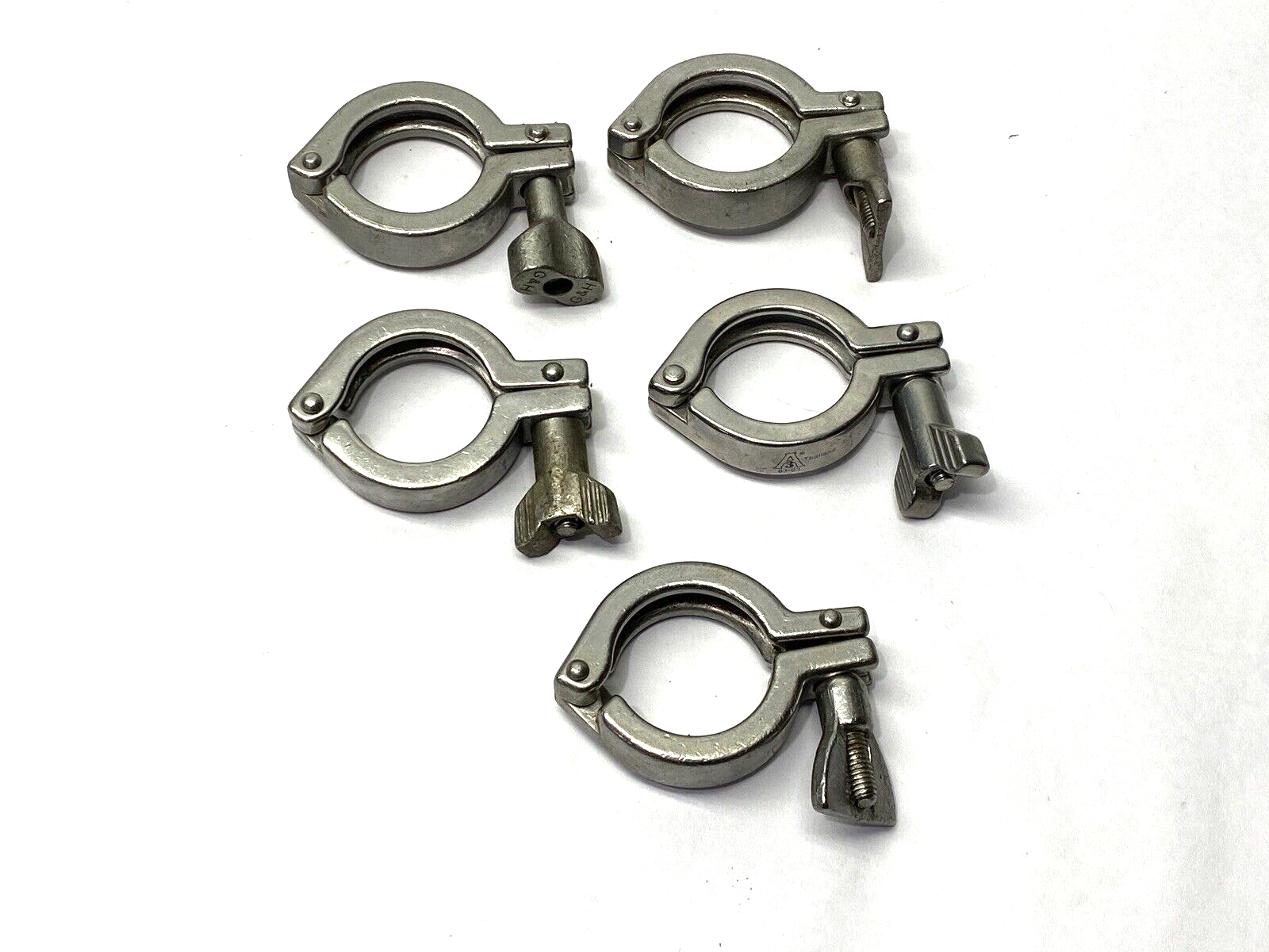 1-11/16" Single Hinge Heavy Duty Steel Pipe Clamp LOT OF 5 - Maverick Industrial Sales