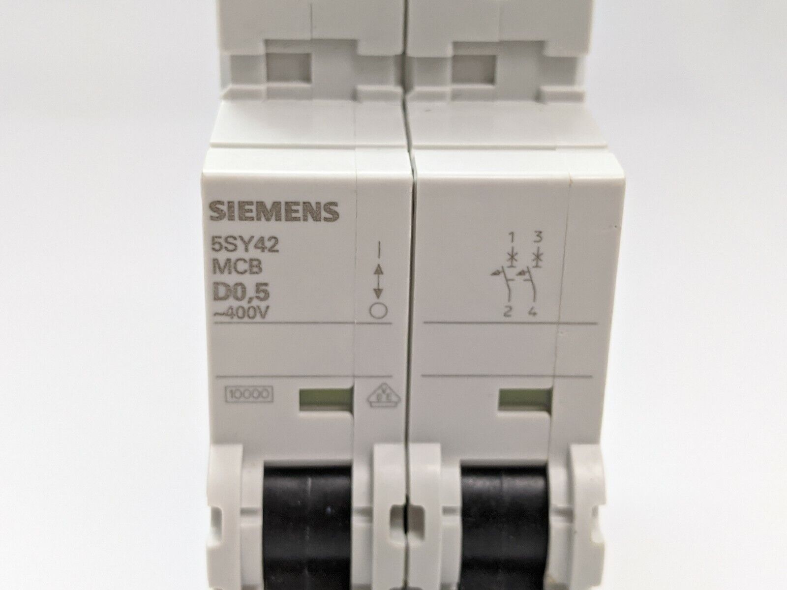 Siemens 5SY42 Miniature Circuit Breaker D0.5 2 Pole - Maverick Industrial Sales