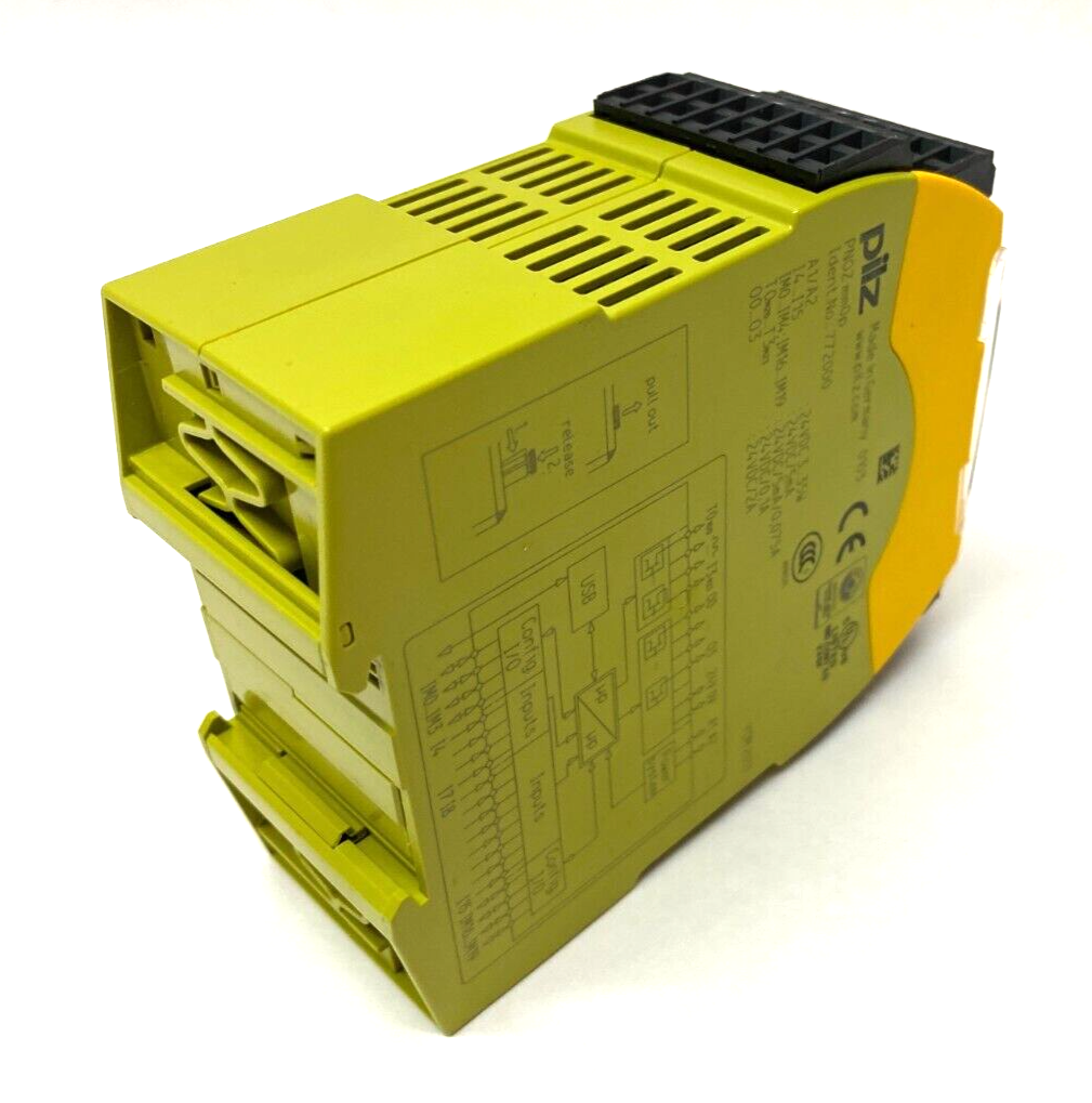 Pilz PNOZ mm0p Compact Configurable Mini-Base Safety Controller 20-Input 772000 - Maverick Industrial Sales