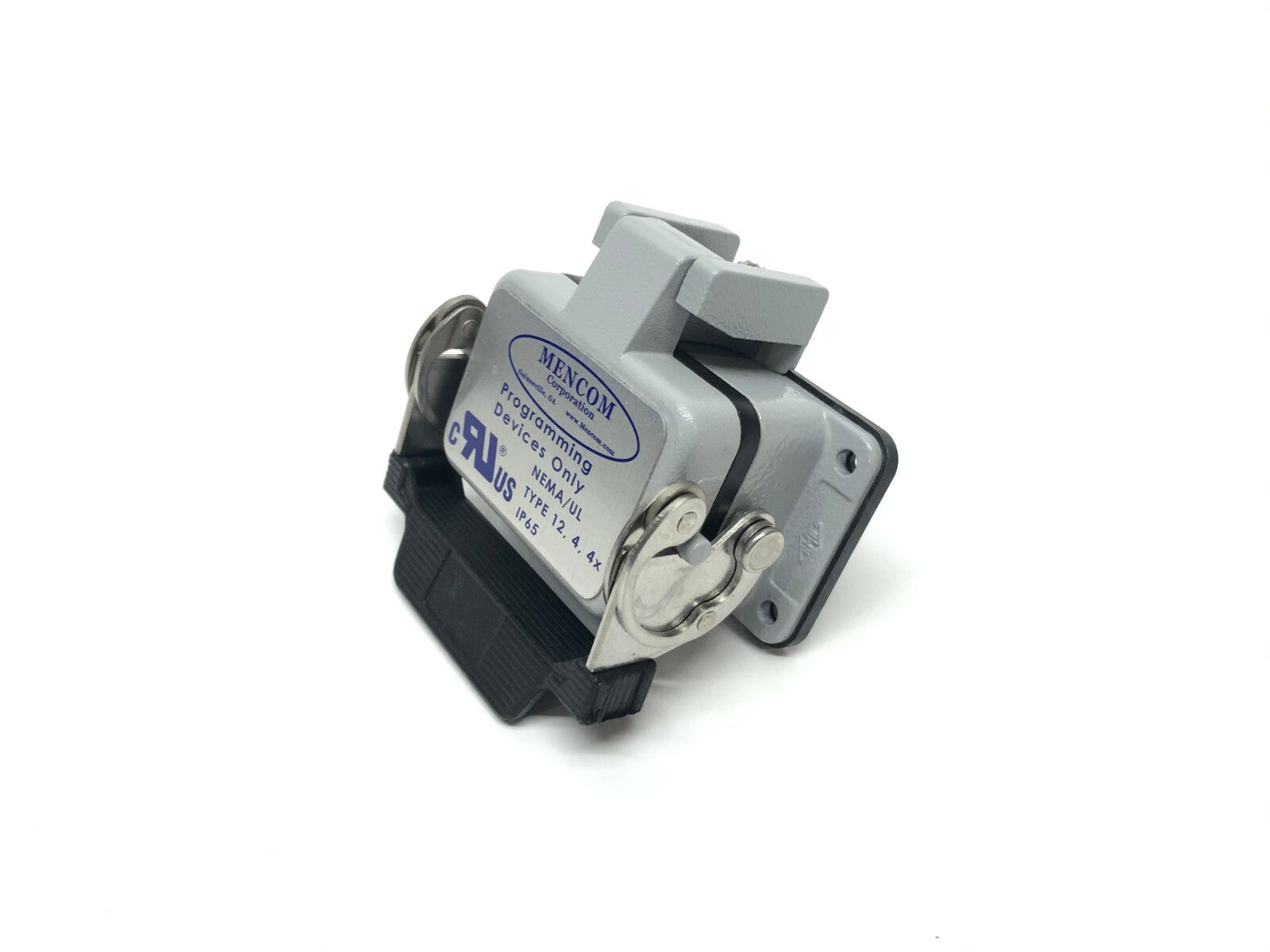 Mencom Programming Device Connector Plug, Ethernet, WSS 8476/X 23517, IP65 - Maverick Industrial Sales