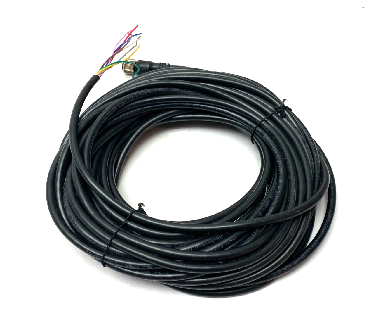 Allen Bradley 889D-F8AB-15 Ser. B Straight DC Micro Cable Female to Leads 8-Pin - Maverick Industrial Sales