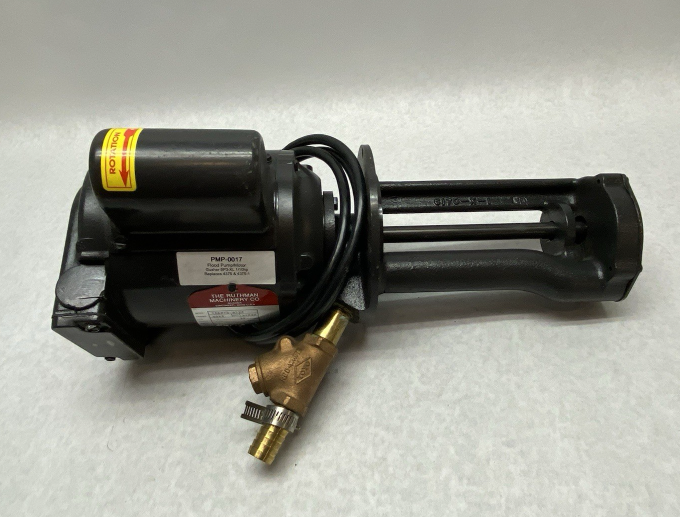 Gusher Pumps 8P3-XL Extended Length Flood Pump 1/10HP 10GPM - Maverick Industrial Sales