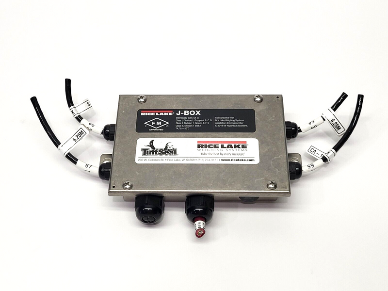 Rice Lake JB4ES TuffSeal Excitation Trim Junction Box - Maverick Industrial Sales