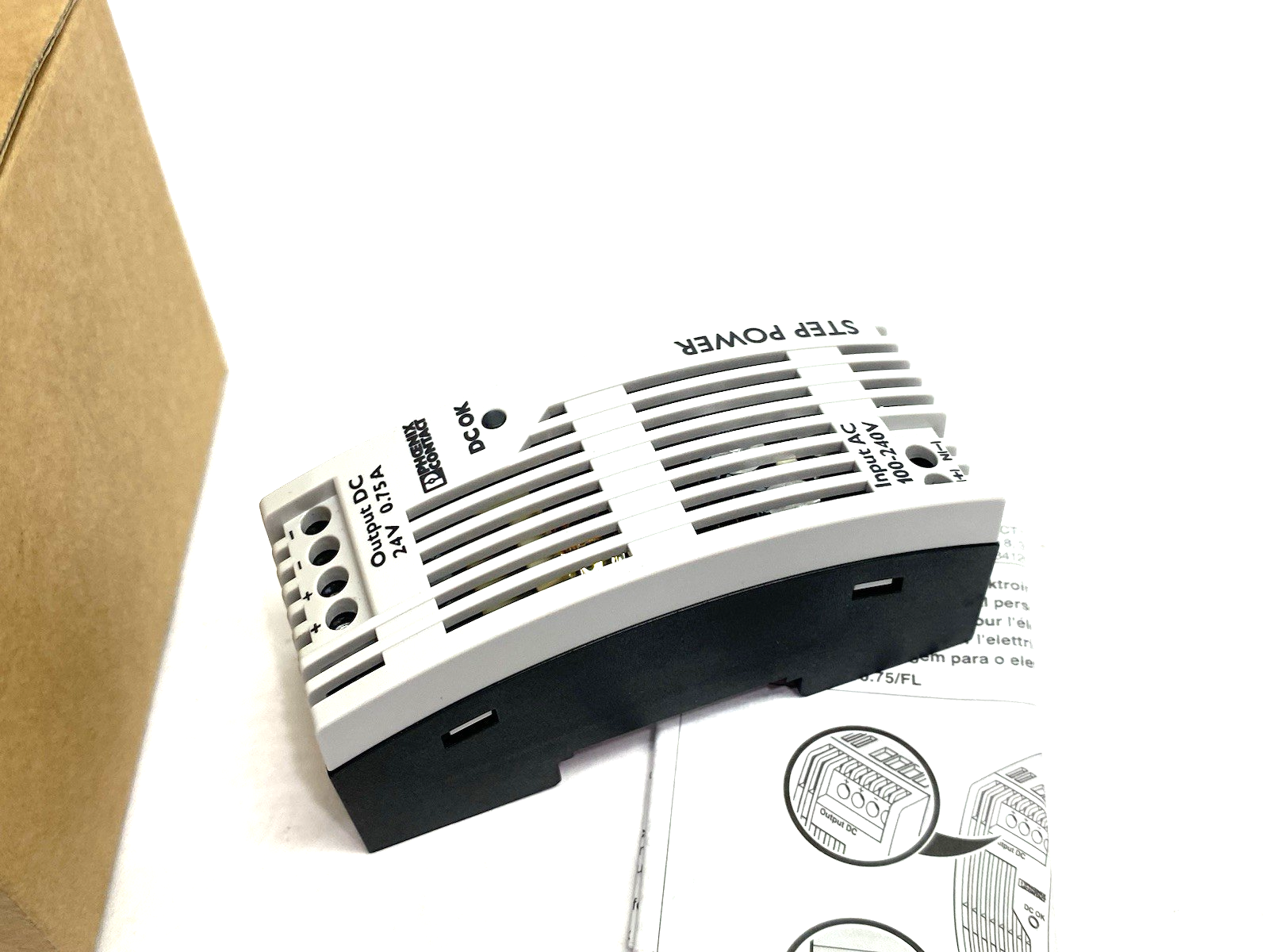 Phoenix Contact STEP-PS/ 1AC/24DC/0.75/FL Primary Switched Power Supply 2868622 - Maverick Industrial Sales