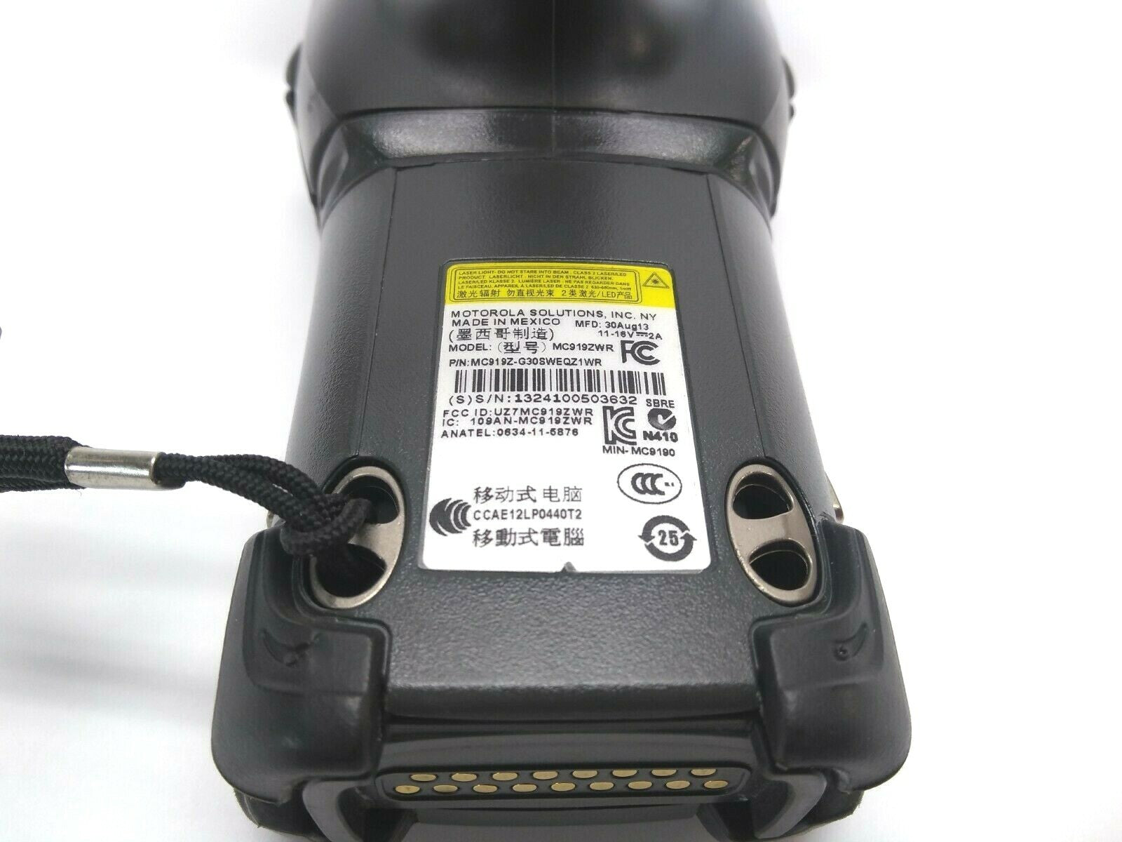 Motorola Solutions MC919Z-G30SWEQZ1WR MC919ZWR RFID Scanner Handheld Computer - Maverick Industrial Sales
