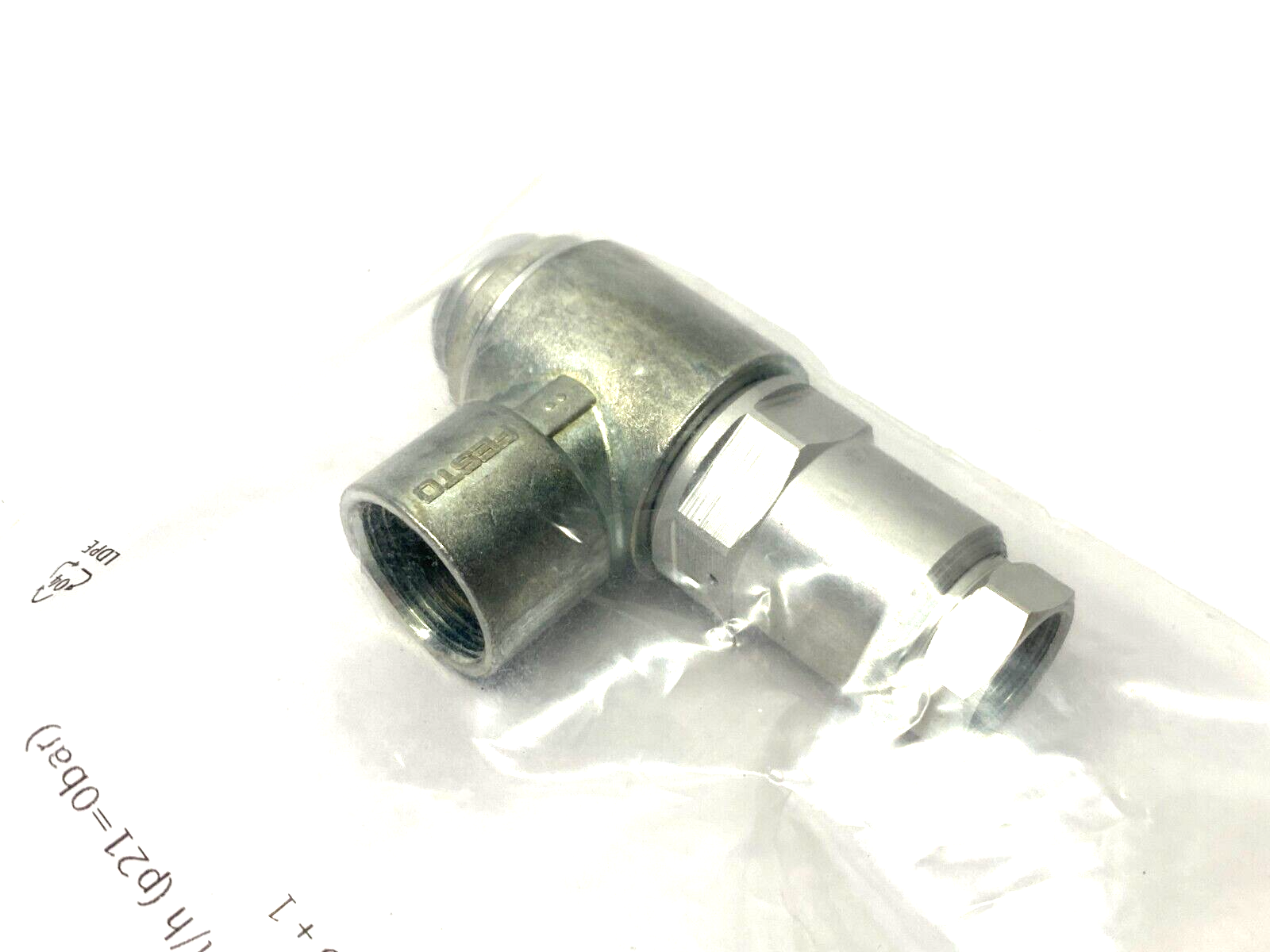 Festo HGL-3/8-B Piloted Non-Return Check Valve 530032 - Maverick Industrial Sales