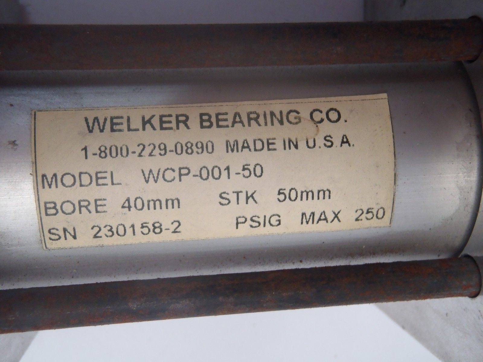 Welker WCP-001-50 Shot Pin WPA-24-50 24007 - Maverick Industrial Sales