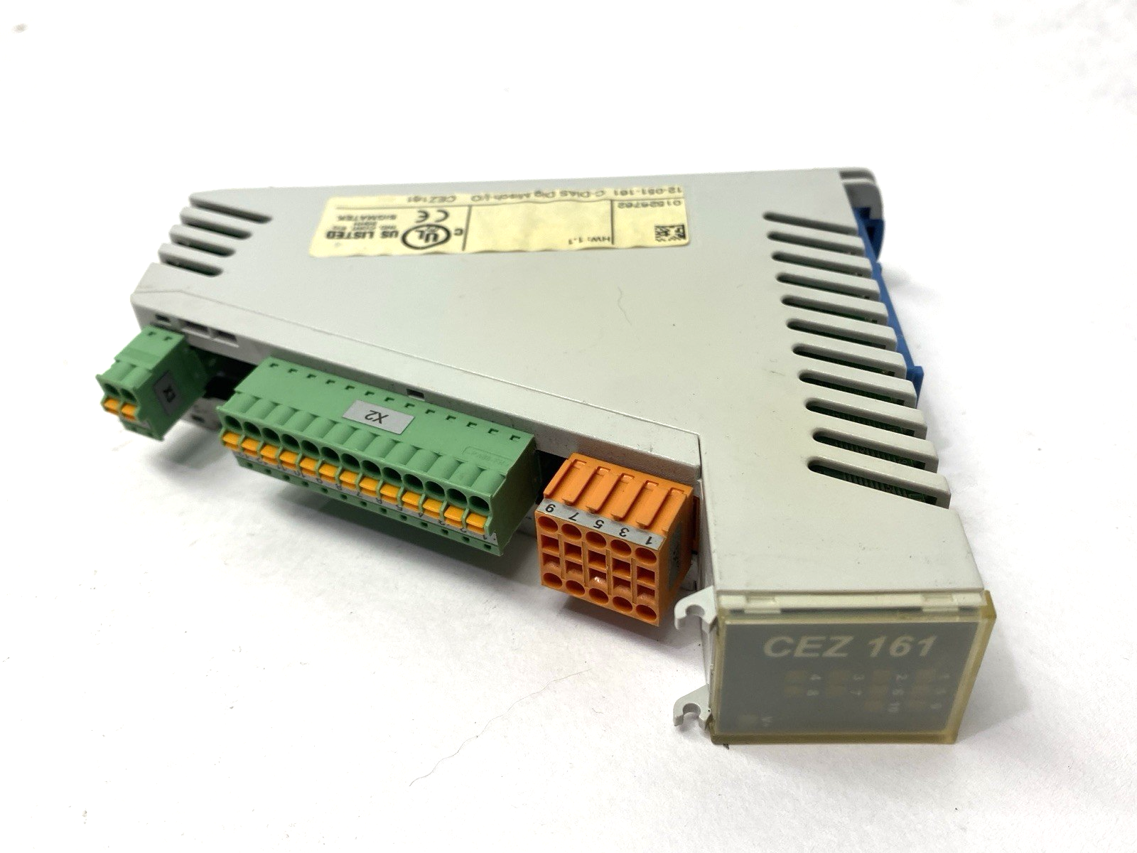 12-051-161 | Sigmatek Digital I/O Module C-DIAS Dig. CEZ161 MISSING COVER - Used - Maverick Industrial Sales