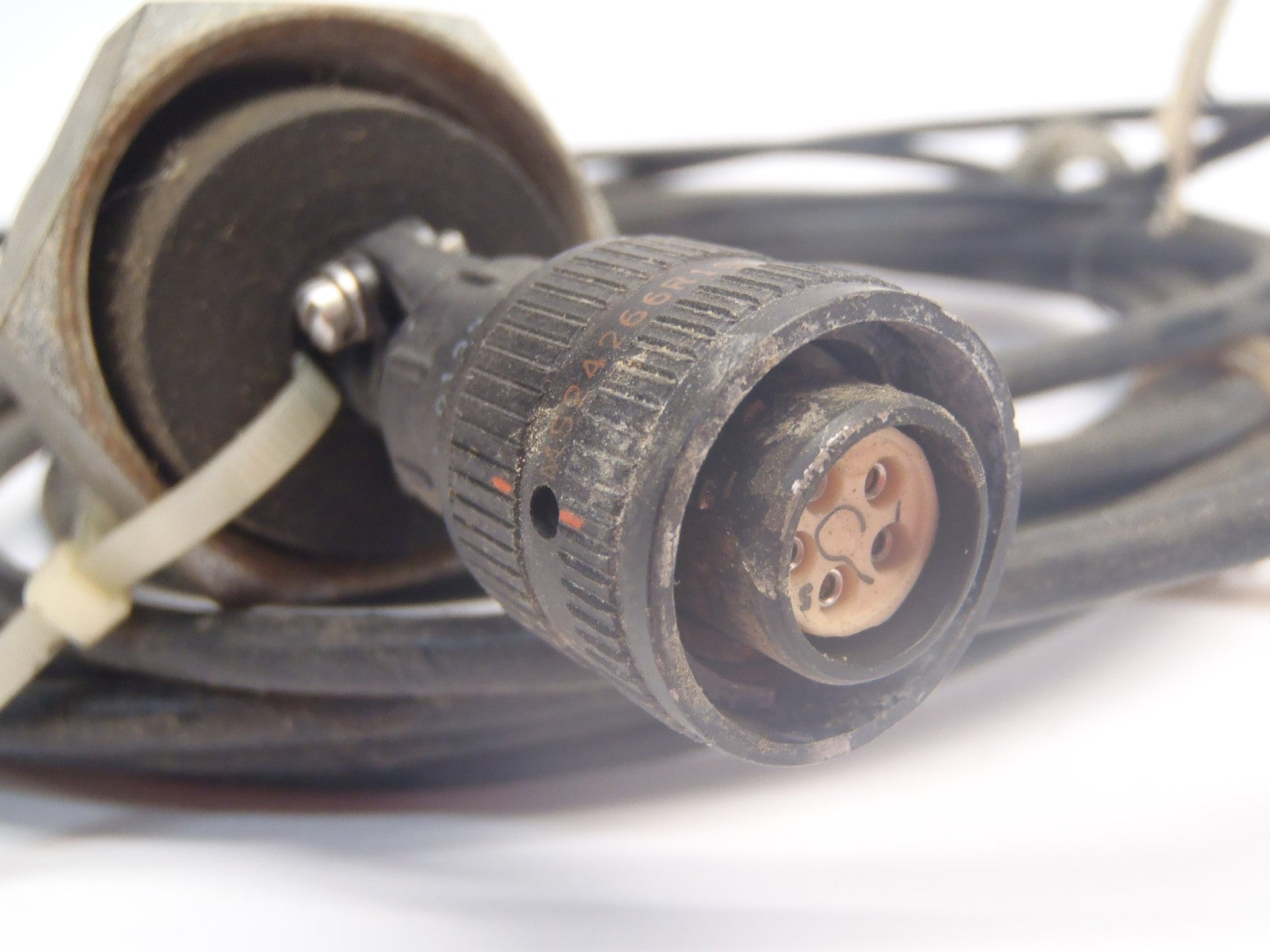Ingold 307 5 Wire Cable 94-70578 w/ MS27291-1 Connector - Maverick Industrial Sales