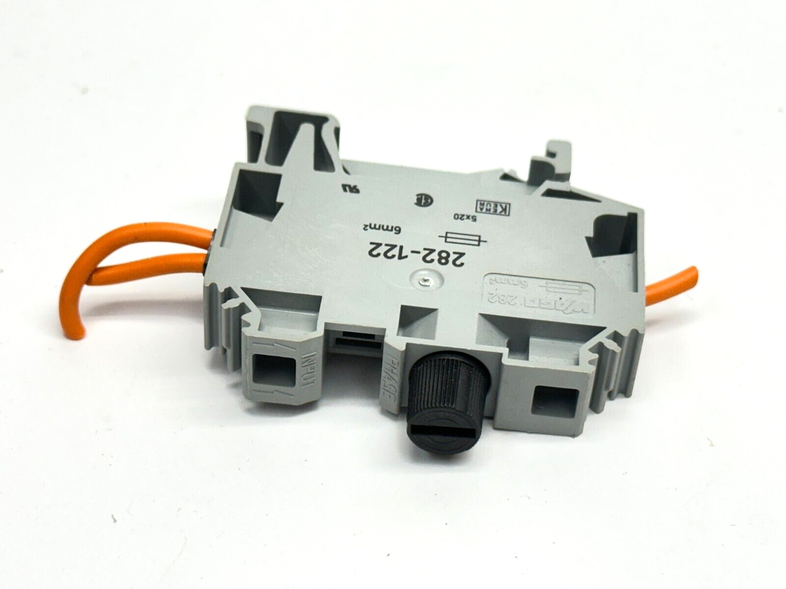 Wago 282-122 2-Conductor Fuse Terminal Block 10A 500V LOT OF 3 - Maverick Industrial Sales