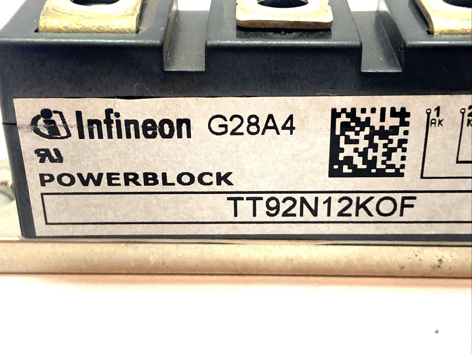 TT92N12KOF | Infineon Thyristor Power Module 92A 1200V - Used - Maverick Industrial Sales