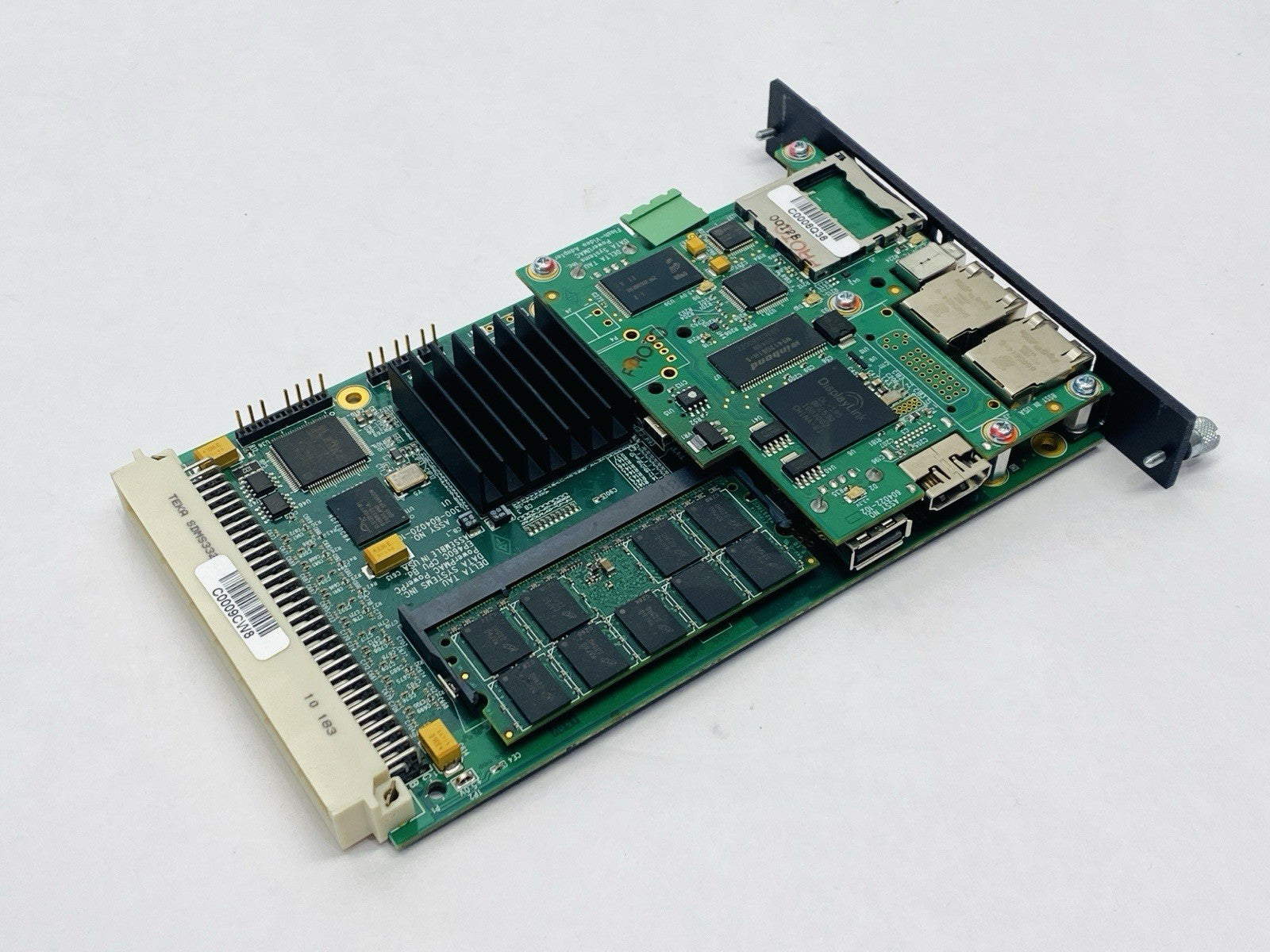 Delta Tau 300-604020-107 Power PMAC Power PC EP460C CPU w/ 604022-102 PowerUMAC - Maverick Industrial Sales