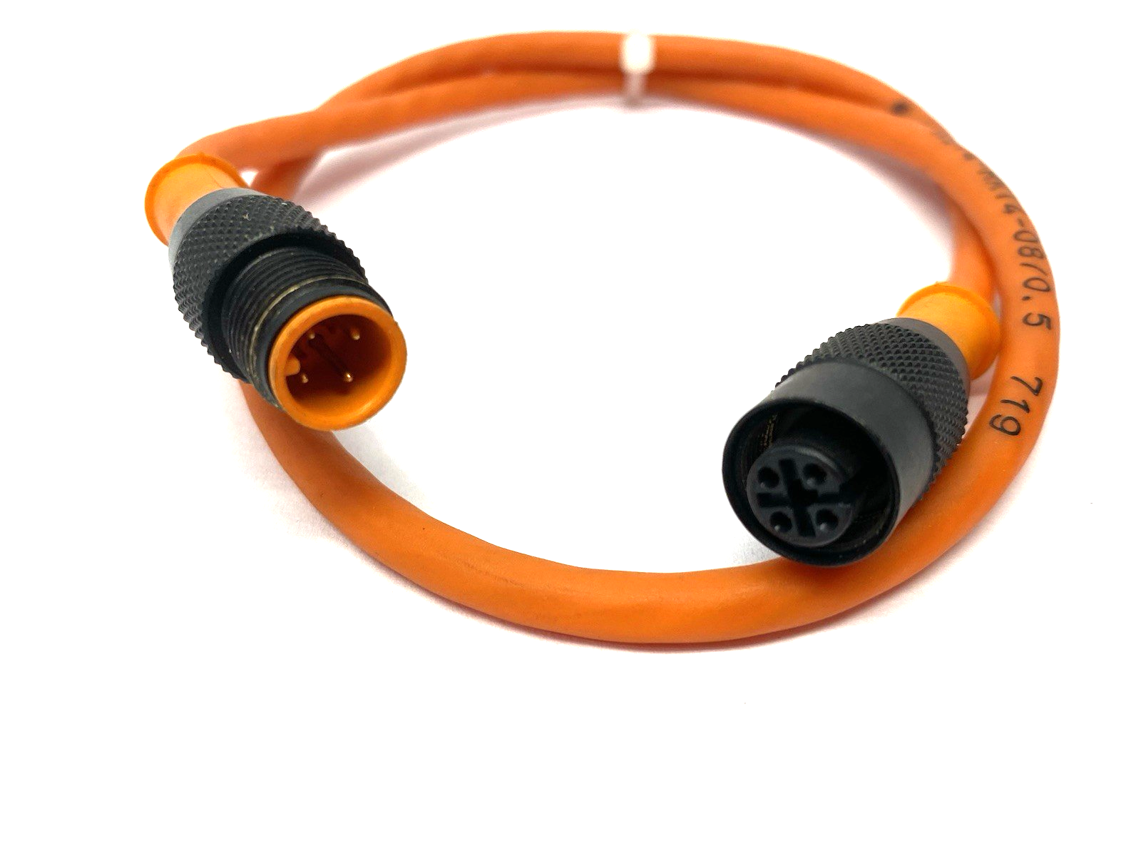 RST 4-RKT 4-08/0.5 | Lumberg Automation Double Ended IO-Link Cable M12 4-Pin - Used - Maverick Industrial Sales