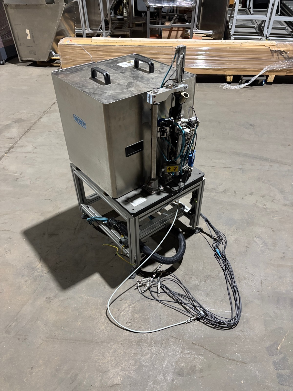 Weber ZEL360 Vibratory Bowl Screw Feeder System ZEL 360, 115V, 2021 - Maverick Industrial Sales