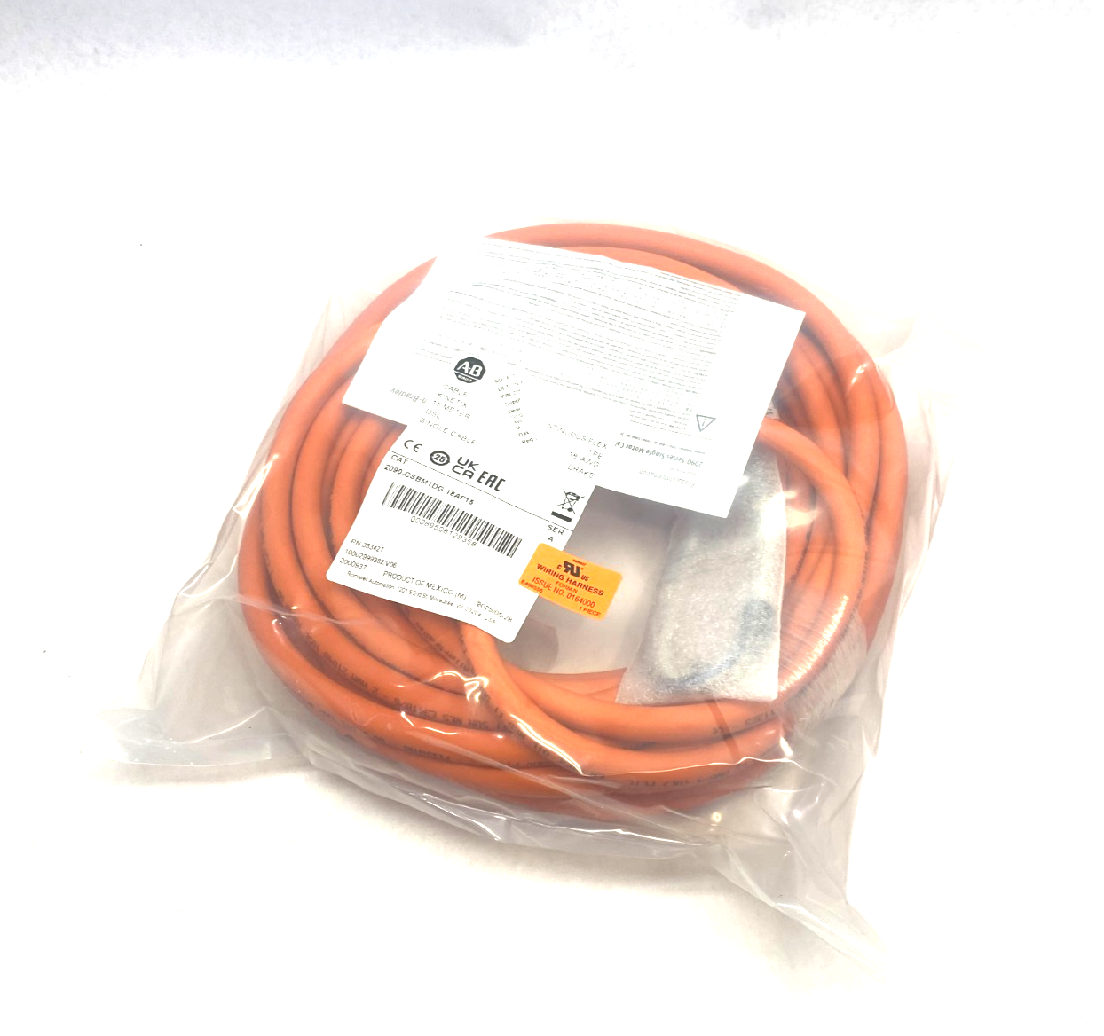Allen Bradley 2090-CSBM1DG-18AF15 Ser A Kinetix Connection Cable 15m Cont. Flex - Maverick Industrial Sales