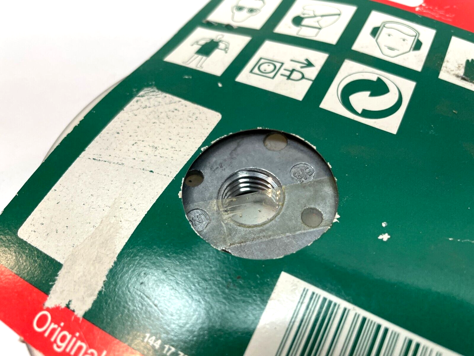 Metabo 23-283 Flexible Backing Pad, 4-1/2", 112mm, 5/8" Nut, Angle Grinder - Maverick Industrial Sales