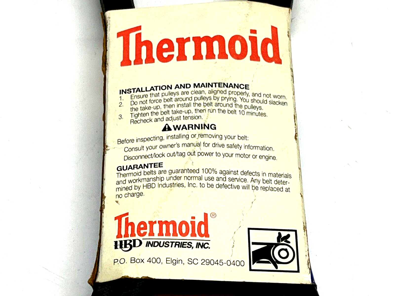 Thermoid A056SEL V-Belt - Maverick Industrial Sales