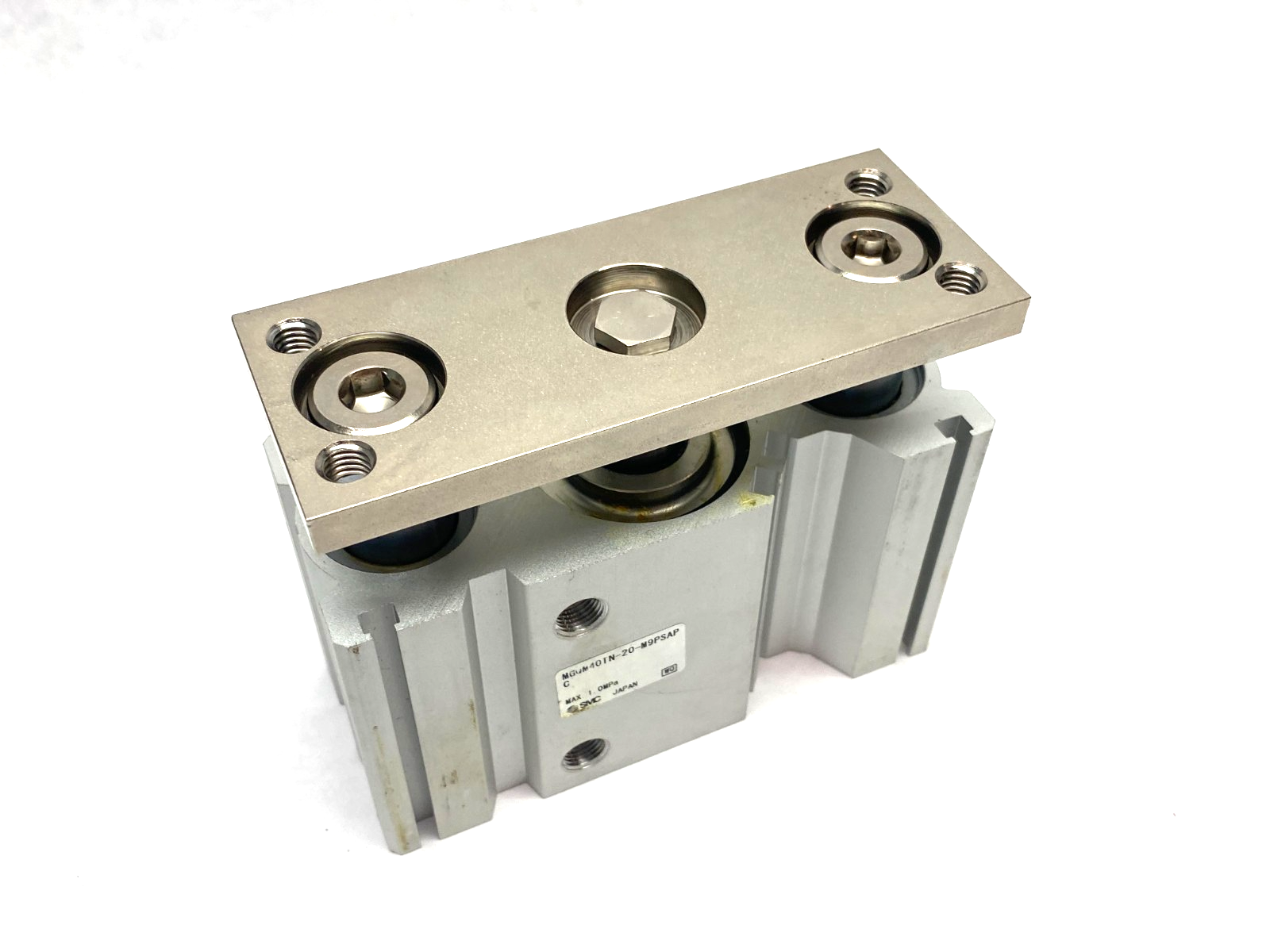 SMC MGQM40TN-20-M9PSAPC Compact Guide Cylinder NO AUTO SWITCHES - Maverick Industrial Sales