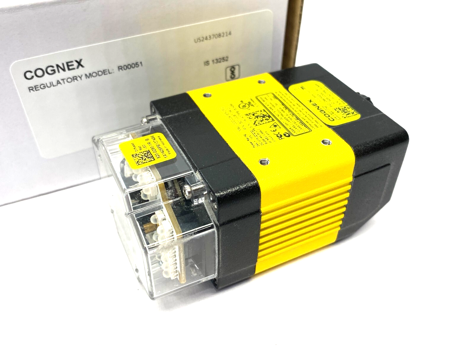 Cognex DM302X Barcode Scanner 821-0087-3R w/ 820-0290-1R Diff LED Lens - Used - Maverick Industrial Sales