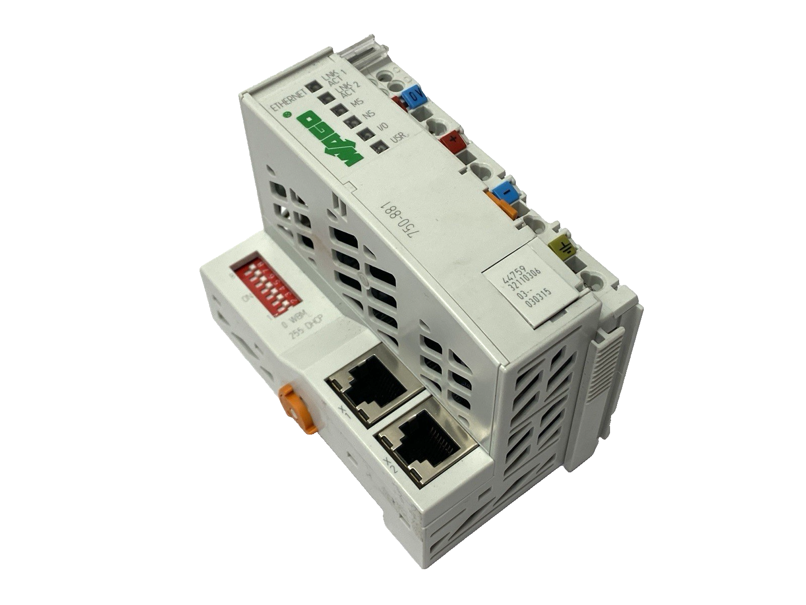 Wago 750-881 Ethernet Controller 2-Port 24VDC - Maverick Industrial Sales