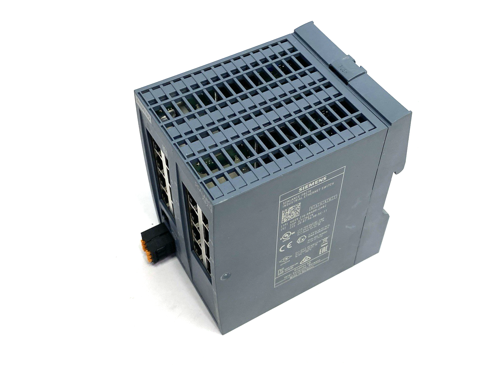 6GK5216-0BA00-2AB2 | Siemens 6GK5 216-0BA00-2AB2 SCALANCE XB216 Managed Layer 2 IE Switch, 16X 10/100 - Used - Maverick Industrial Sales