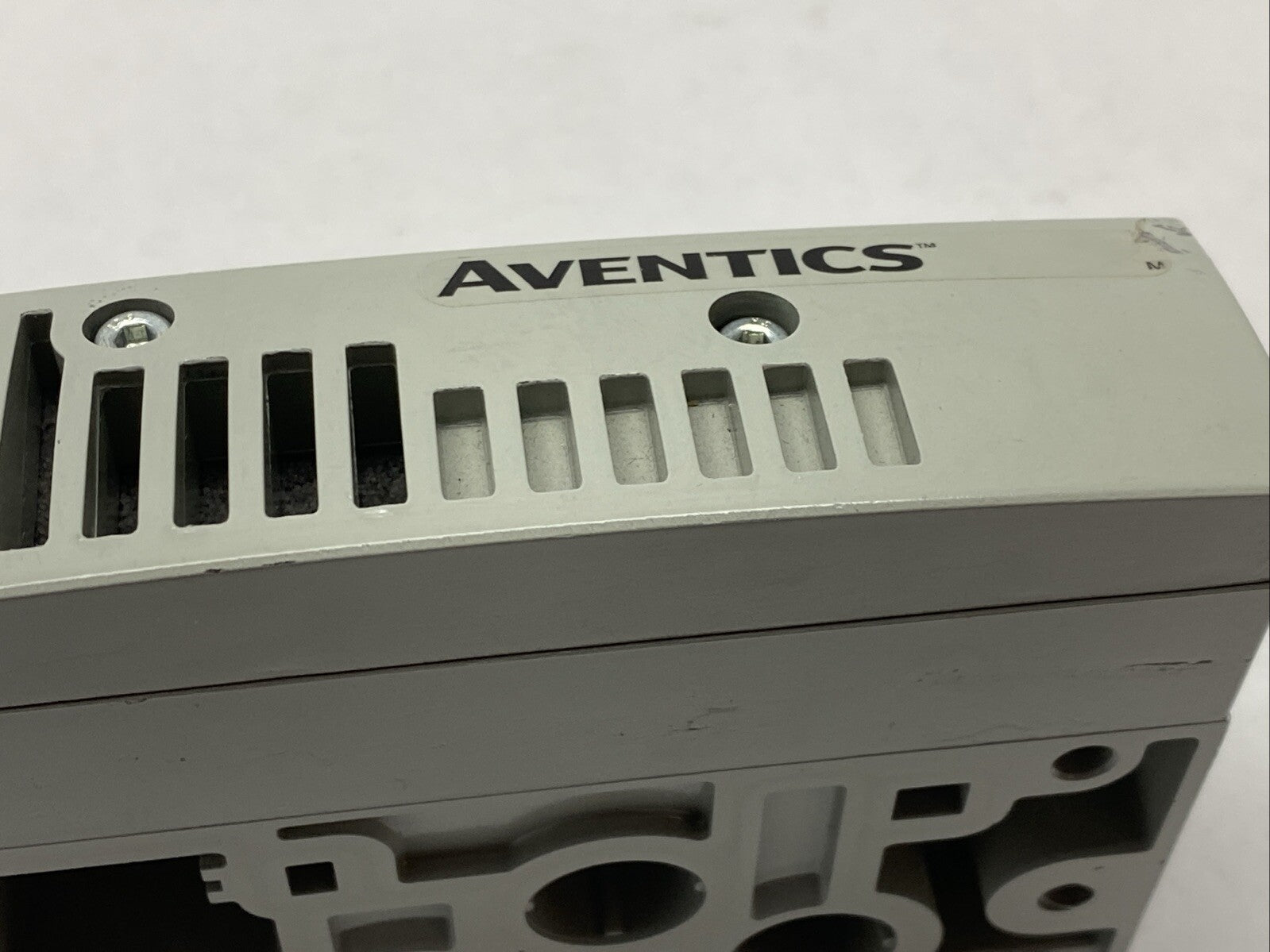 Aventics 8503AK428327007 Muffler End Plate 503 Series 3/8" NPT - Maverick Industrial Sales
