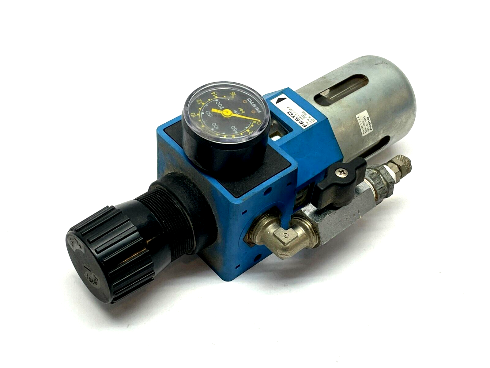 Festo LFR-1/2-S-5M-B Filter Regulator 150039 - Maverick Industrial Sales