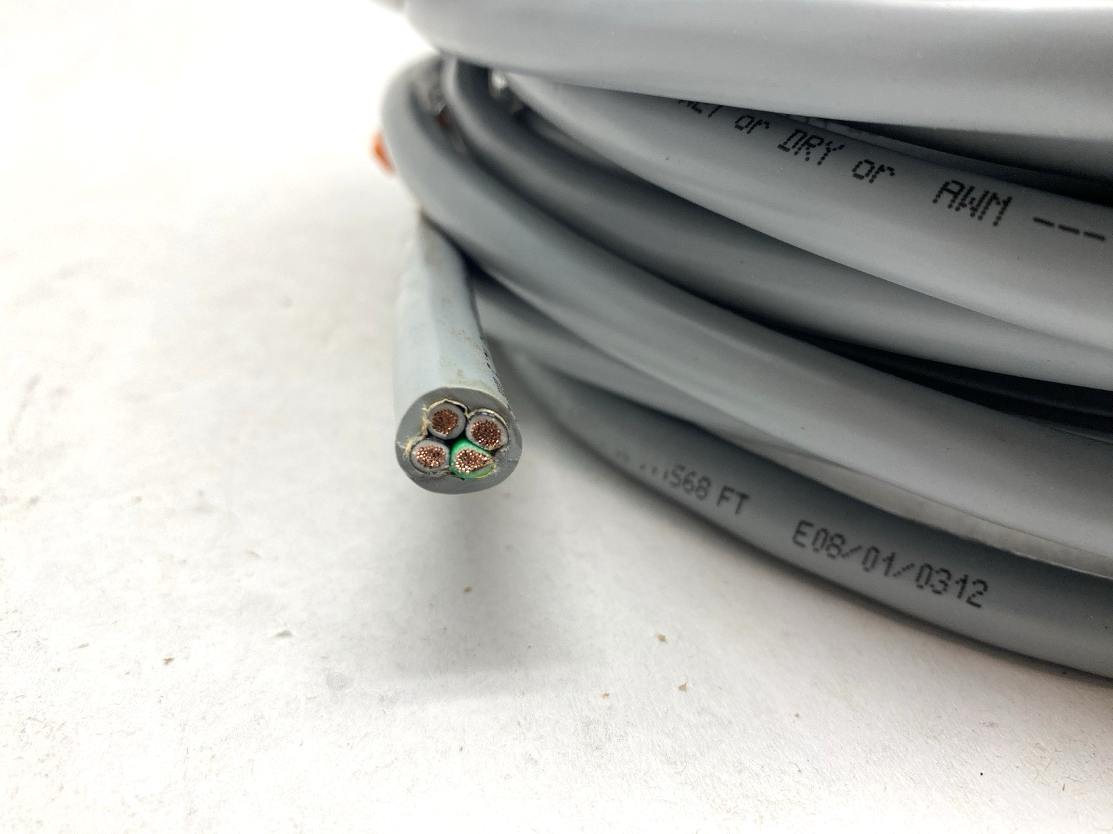 LAPP 601404 Cable OLFLEX 190 4G2.5 14/4C 65 FT 4C 14 AWG Gray - Maverick Industrial Sales