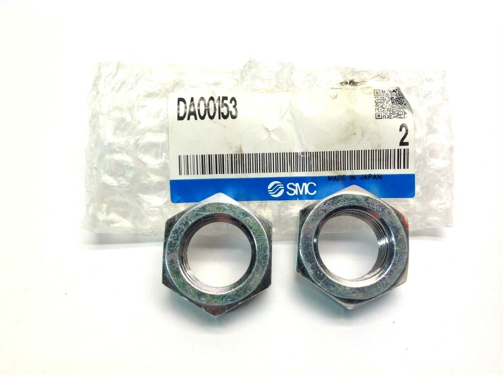 Set of 2 SMC DA00153 Hex Nuts - Maverick Industrial Sales